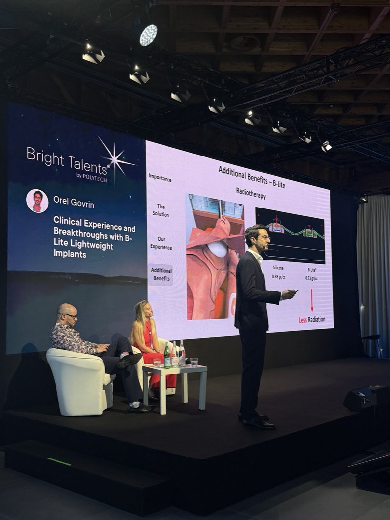ד״ר אוראל גוברין בכנס Bright Talents 2025 בסרדיניה